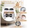 Pet Food Storage Containers for Dog, Cat, Bird, and Other Pet Treat Storage Bin, Suitable for Storage Snacks, Biscuits, and Bones (White)